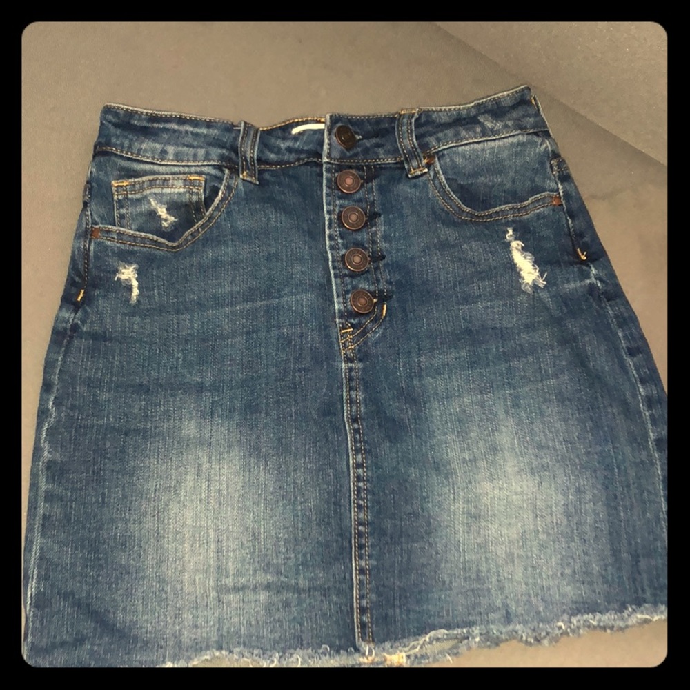 Jean skirt